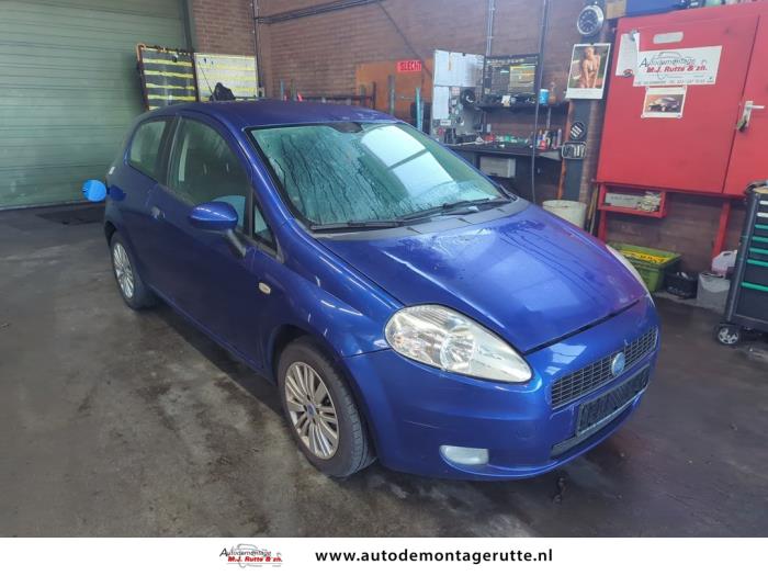Fiat Grande Punto 1.4 Sloopvoertuig (2007, Blauw)