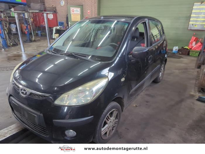 Hyundai i10 1.1i 12V Sloopvoertuig (2008, Zwart)