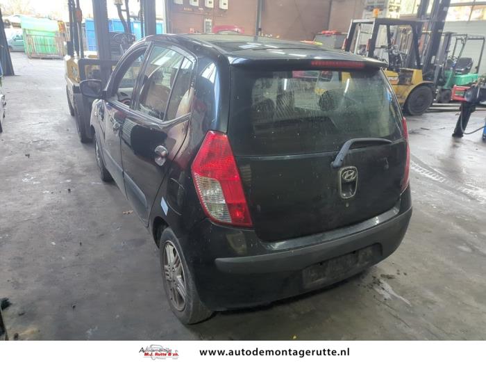 Hyundai i10 1.1i 12V Sloopvoertuig (2008, Zwart)
