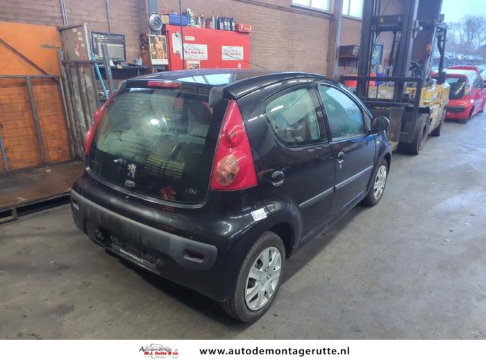Peugeot 107 1.0 12V Sloopvoertuig (2008, Zwart)