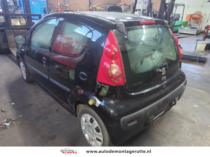 Peugeot 107 1.0 12V Sloopvoertuig (2008, Zwart)