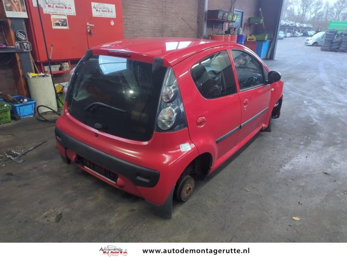 Citroen C1 1.0 12V Sloopvoertuig (2007, Rood)