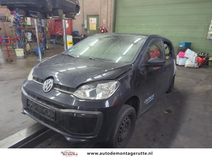 Volkswagen Up! 1.0 12V 60 Sloopvoertuig (2018, Zwart)