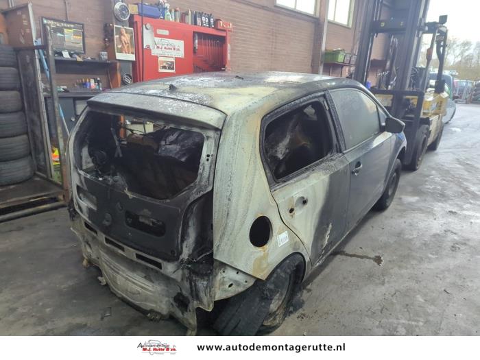 Volkswagen Up! 1.0 12V 60 Sloopvoertuig (2018, Zwart)