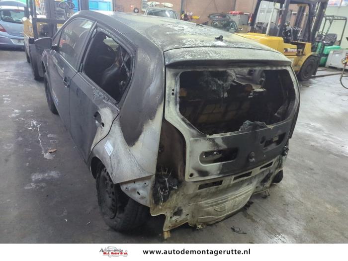 Volkswagen Up! 1.0 12V 60 Sloopvoertuig (2018, Zwart)