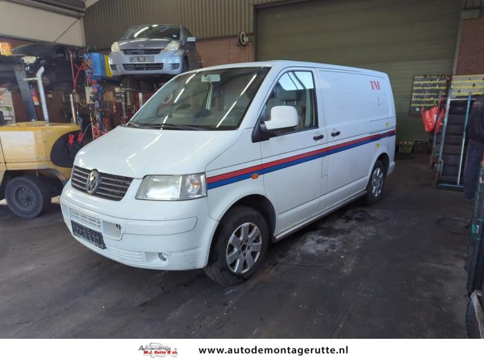 Volkswagen Transporter T5 2.5 TDi Sloopvoertuig (2004, Wit)