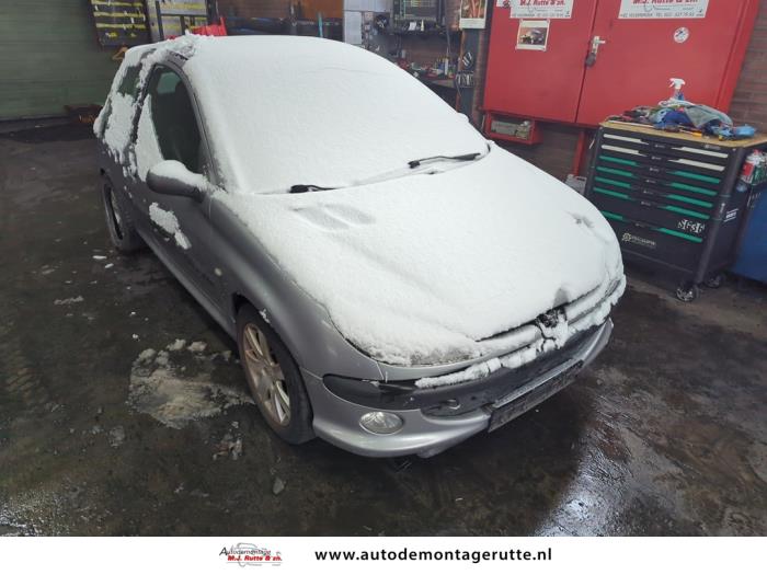 Peugeot 206 1.6 16V Sloopvoertuig (2002, Grijs)