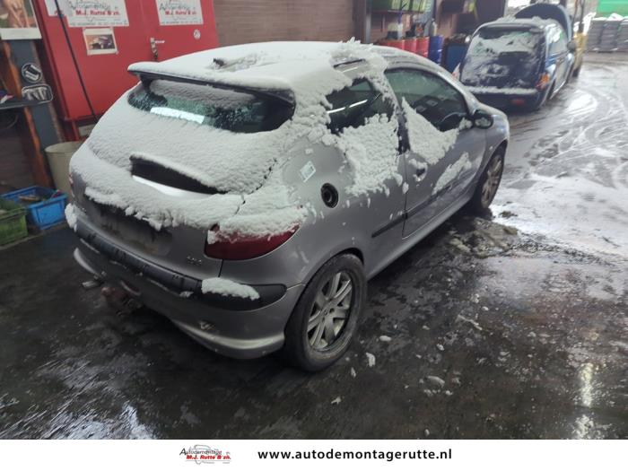 Peugeot 206 1.6 16V Sloopvoertuig (2002, Grijs)