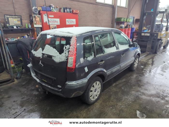 Ford Fusion 1.4 16V Sloopvoertuig (2008, Grijs)