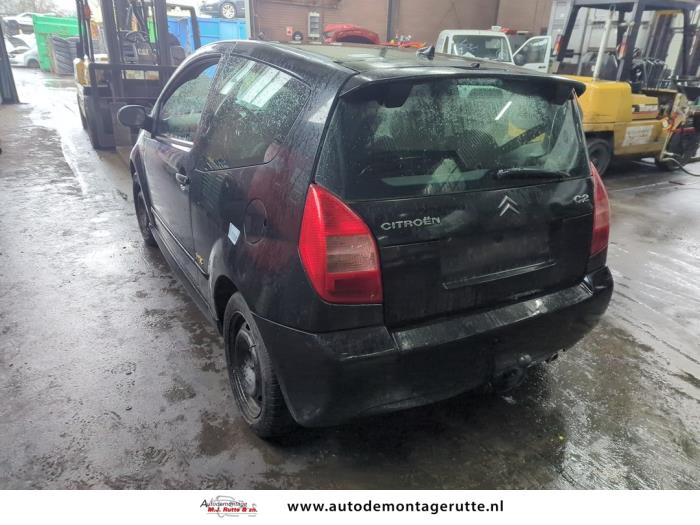 Citroen C2 1.4 Sloopvoertuig (2003, Zwart)