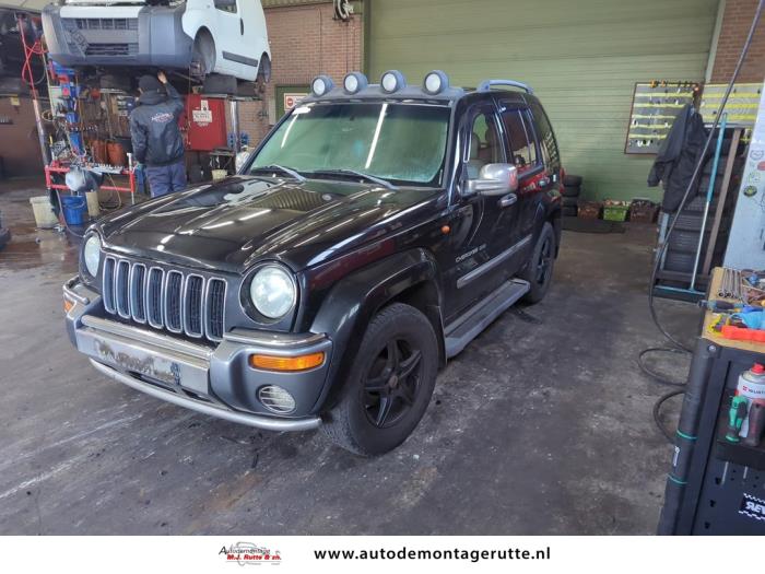 Jeep Cherokee/Liberty 3.7 V6 24V Sloopvoertuig (2004, Zwart)