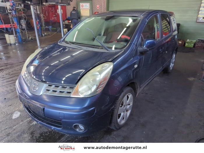 Nissan Note 1.4 16V Sloopvoertuig (2008, Blauw)