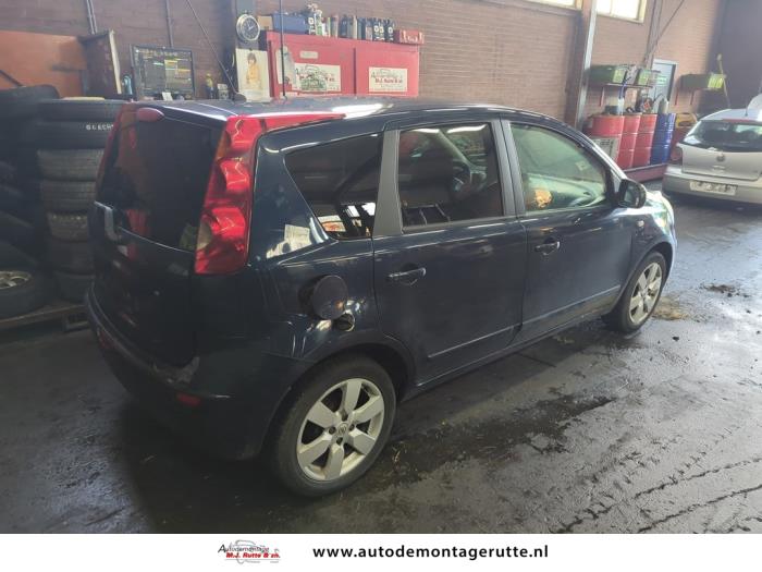 Nissan Note 1.4 16V Sloopvoertuig (2008, Blauw)