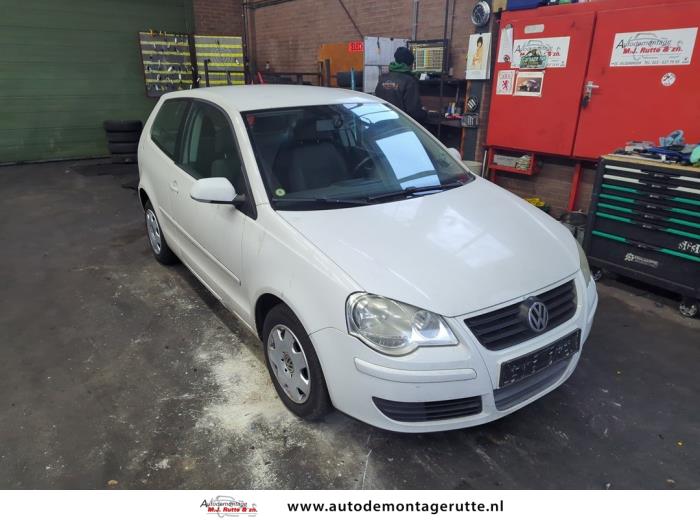 Volkswagen Polo IV 1.4 TDI 70 Sloopvoertuig (2009, Wit)