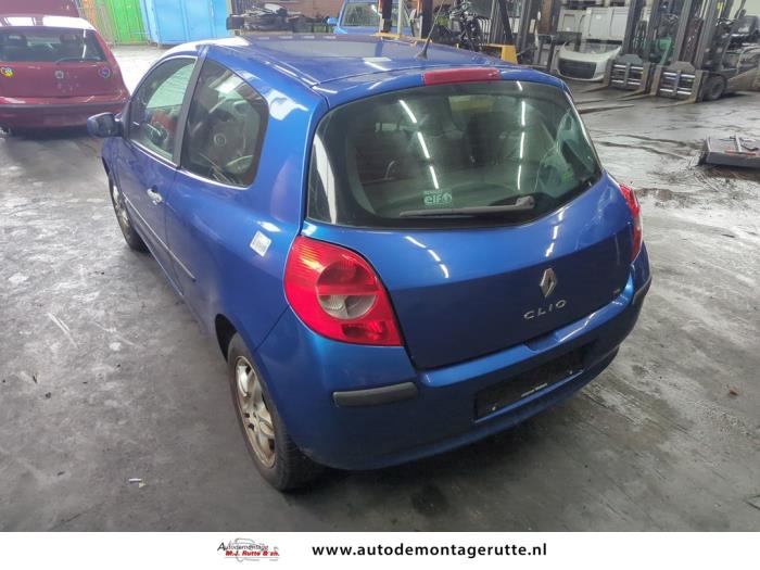 Renault Clio III 1.2 16V TCe 100 Sloopvoertuig (2008, Blauw)