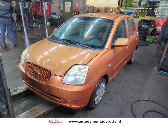 Kia Picanto 1.1 12V Sloopvoertuig (2004, Bruin)