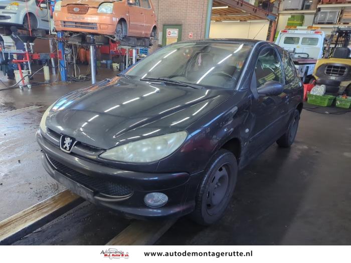 Peugeot 206 1.4 16V Sloopvoertuig (2004, Zwart)