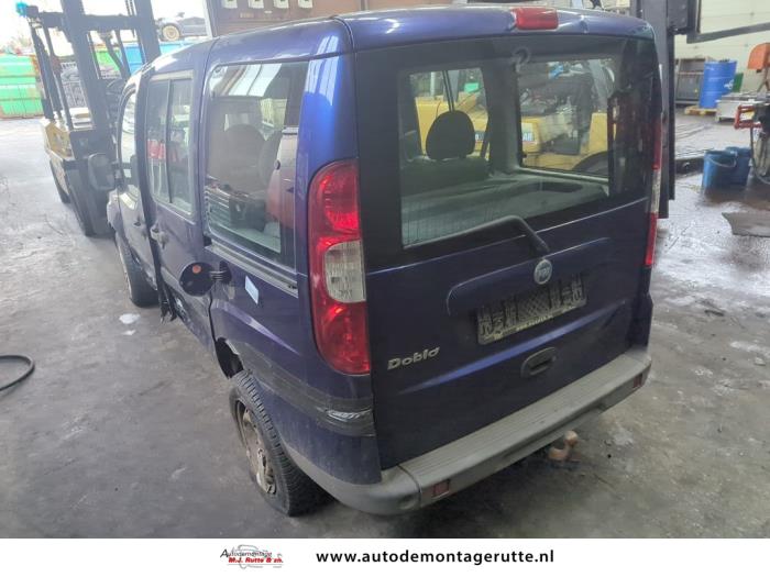 Fiat Doblo 1.4 Sloopvoertuig (2007, Blauw)