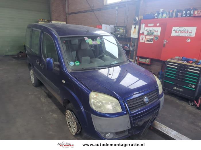 Fiat Doblo 1.4 Sloopvoertuig (2007, Blauw)