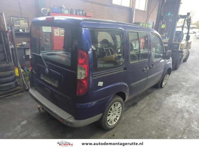 Fiat Doblo 1.4 Sloopvoertuig (2007, Blauw)