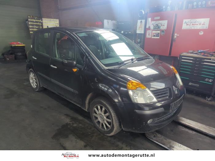 Renault Modus/Grand Modus 1.4 16V Sloopvoertuig (2006, Zwart)