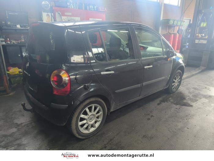 Renault Modus/Grand Modus 1.4 16V Sloopvoertuig (2006, Zwart)