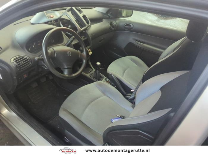 Peugeot 206 1.4 XR,XS,XT,Gentry Sloopvoertuig (2004, Grijs)