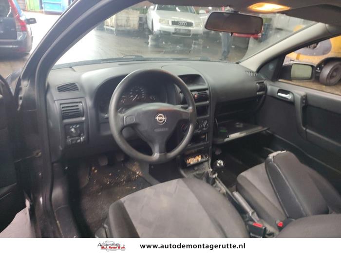 Opel Astra G 2.0 16V Sloopvoertuig (1999, Zwart)