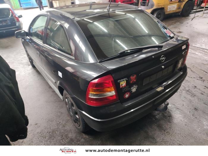 Opel Astra G 2.0 16V Sloopvoertuig (1999, Zwart)
