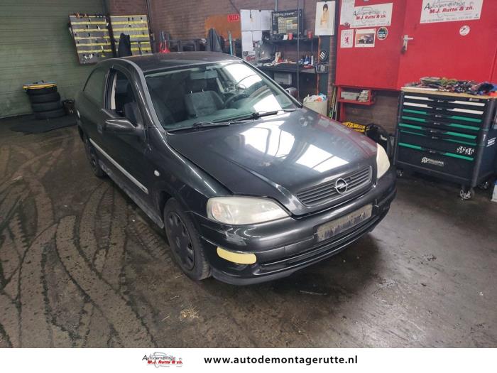 Opel Astra G 2.0 16V Sloopvoertuig (1999, Zwart)