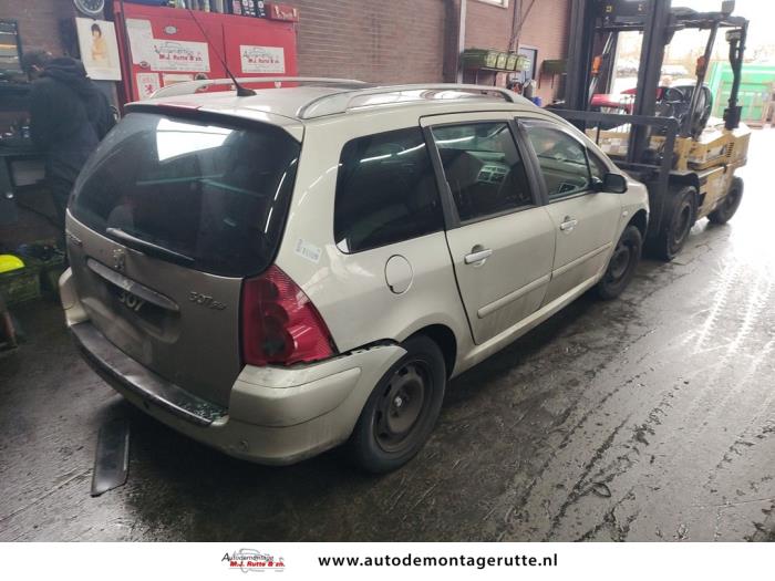 Peugeot 307 SW 1.6 16V Sloopvoertuig (2004, Grijs)