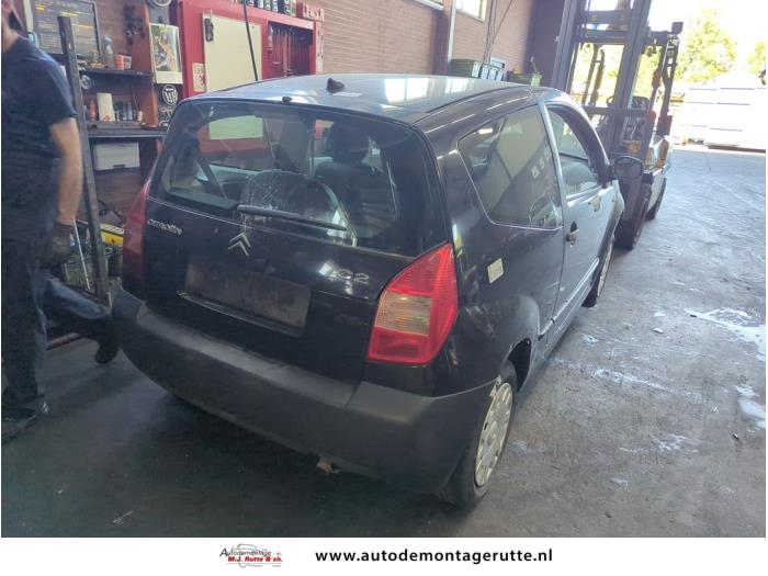 Citroen C2 1.1 Sloopvoertuig (2005, Zwart)