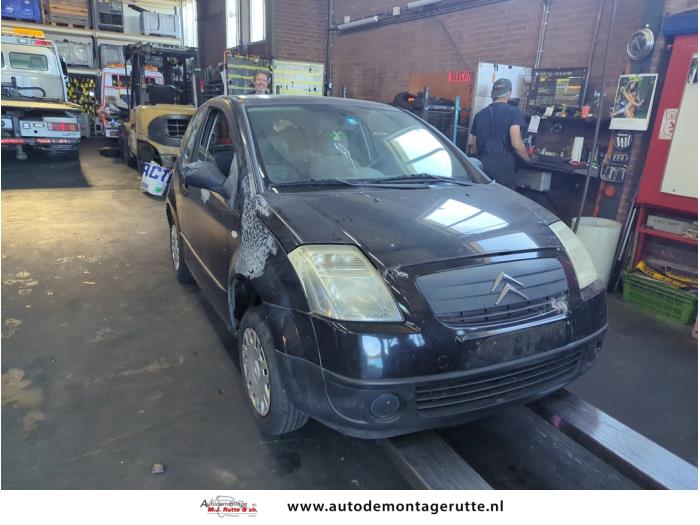 Citroen C2 1.1 Sloopvoertuig (2005, Zwart)