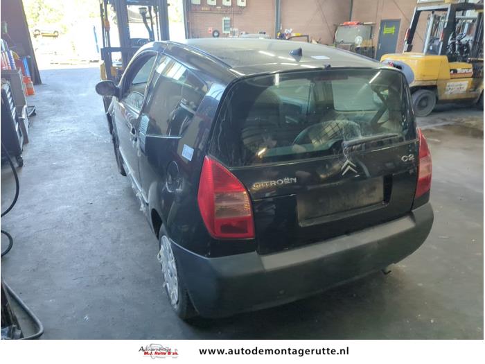 Citroen C2 1.1 Sloopvoertuig (2005, Zwart)