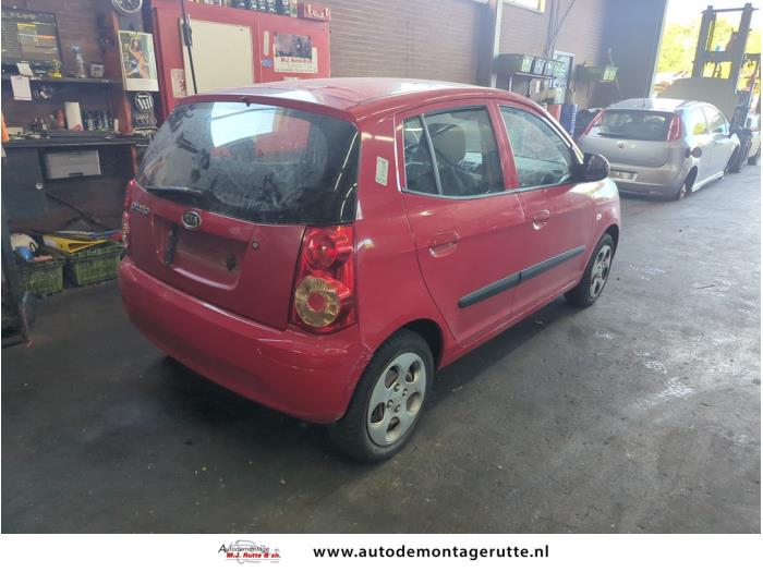 Kia Picanto 1.1 12V Sloopvoertuig (2009, Rood)
