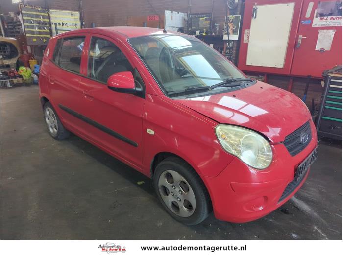 Kia Picanto 1.1 12V Sloopvoertuig (2009, Rood)