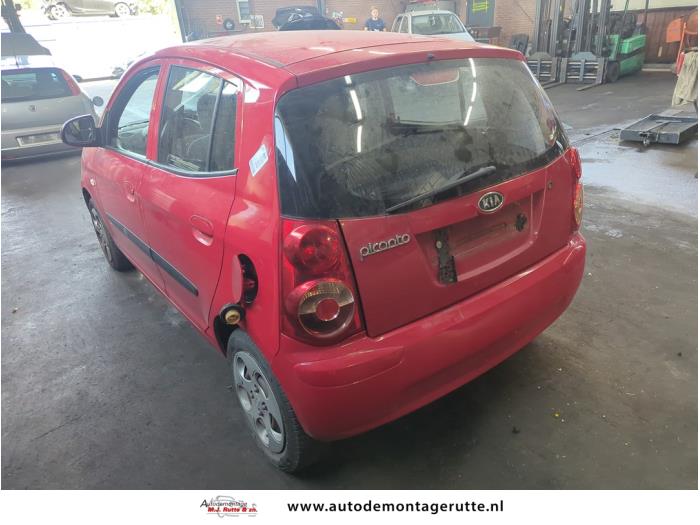 Kia Picanto 1.1 12V Sloopvoertuig (2009, Rood)
