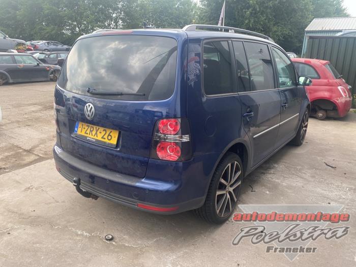Volkswagen Touran 1.4 16V TSI 140 Sloopvoertuig (2007, Metallic, Blauw)