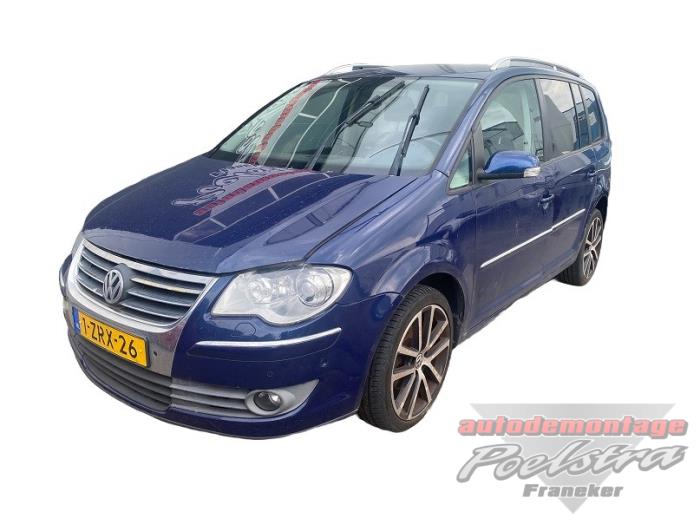 Volkswagen Touran 1.4 16V TSI 140 Sloopvoertuig (2007, Metallic, Blauw)