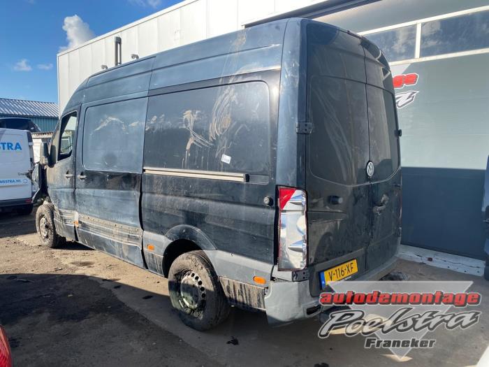 Volkswagen Crafter 2.5 TDI 30/32/35/46/50 Sloopvoertuig (2011, Zwart)