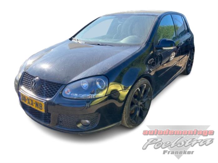 Volkswagen Golf V 2.0 GTI 16V FSI Turbo Sloopvoertuig (2007, Zwart)
