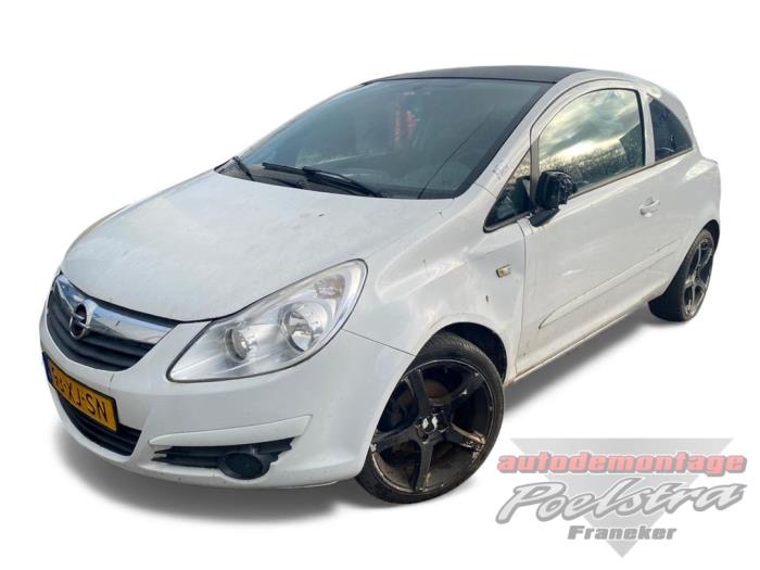Opel Corsa D 1.2 16V Sloopvoertuig (2007, Wit)