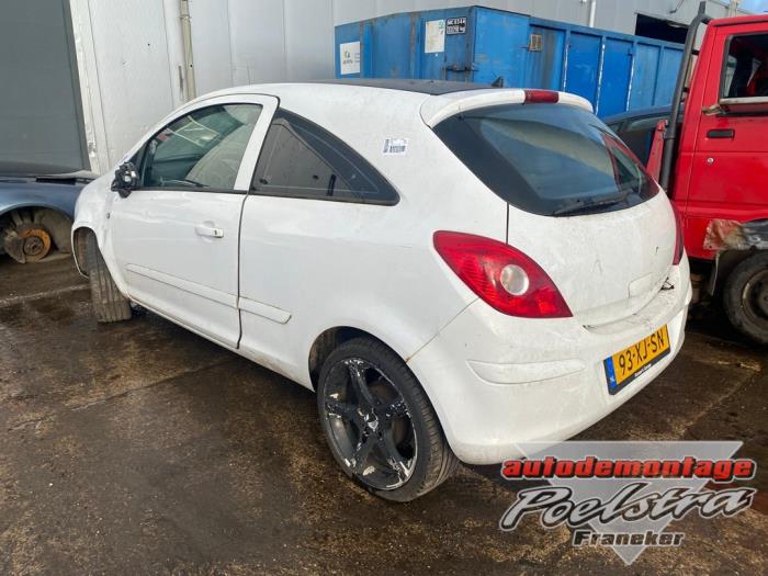 Opel Corsa D 1.2 16V Sloopvoertuig (2007, Wit)
