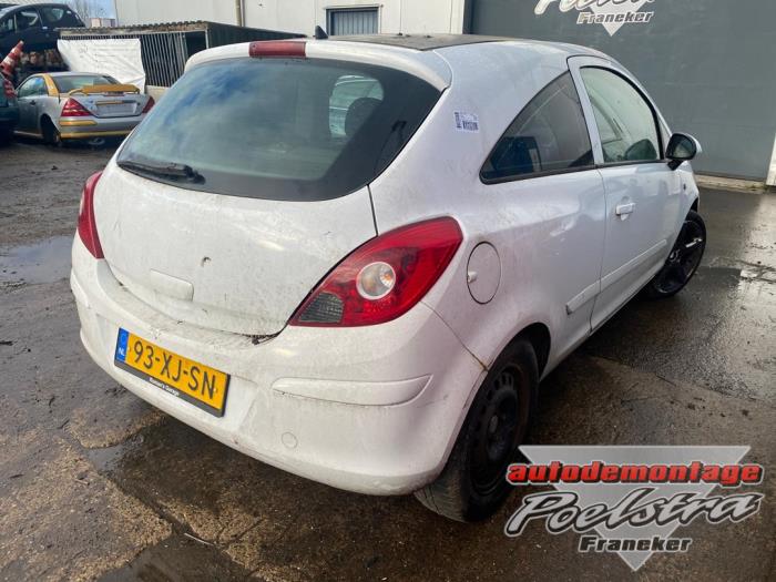 Opel Corsa D 1.2 16V Sloopvoertuig (2007, Wit)