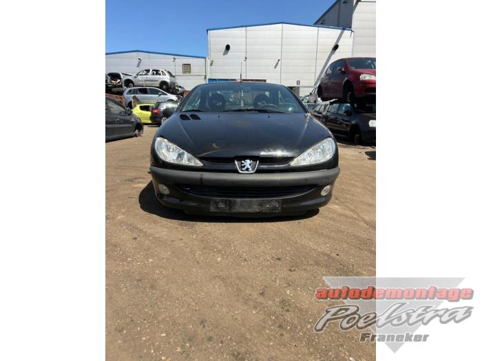 Peugeot 206 CC 1.6 16V Sloopvoertuig (2002, Zwart)