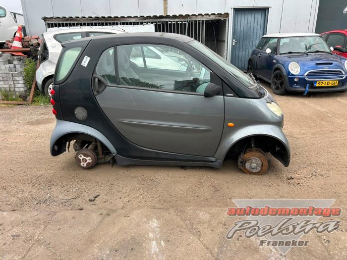 Smart City-Coupé 0.6 Turbo i.c. Smart&Pulse Sloopvoertuig (2002, Zwart)