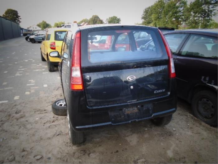 Daihatsu Cuore 1.0 12V DVVT Sloopvoertuig (2003, Zwart)