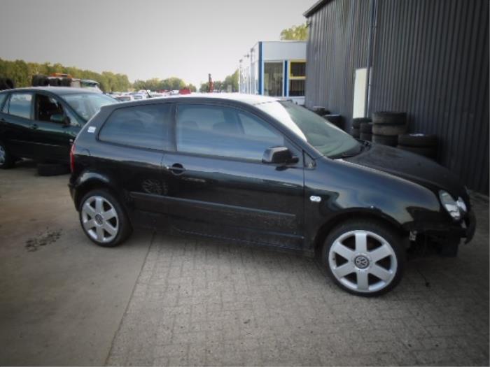 Volkswagen Polo IV 1.9 SDI Sloopvoertuig (2002, Zwart)