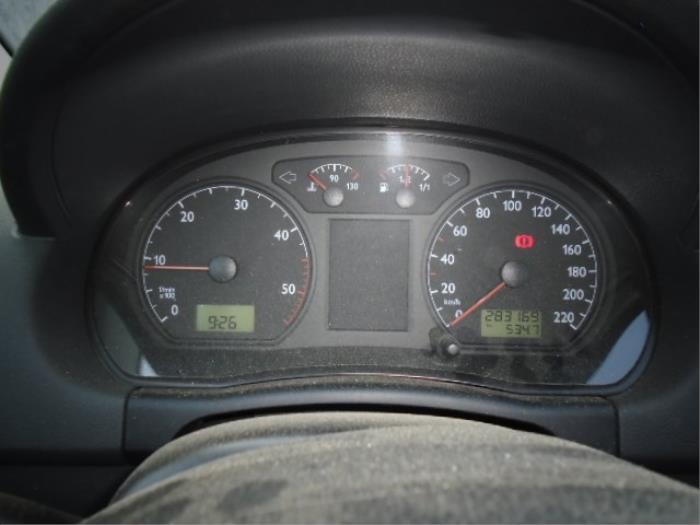 Volkswagen Polo IV 1.9 SDI Sloopvoertuig (2002, Zwart)