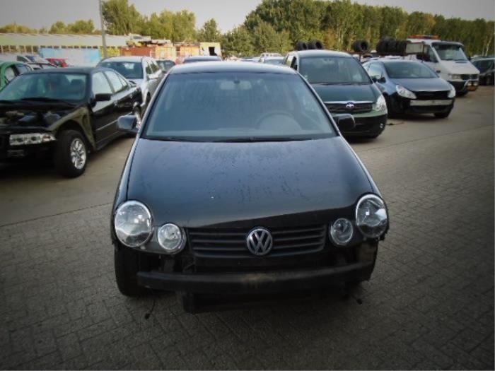 Volkswagen Polo IV 1.9 SDI Sloopvoertuig (2002, Zwart)